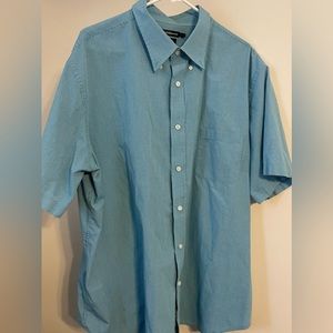 Blue and White Croft and Barrow Dress shirt
